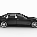 2022 Cadillac CT6 without interior 3d model