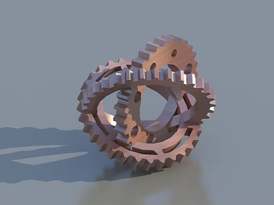 modern gear 3d model modern gear 3d model