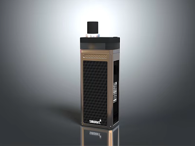 LEWITT Professional Device With Black Silver Grid Design And Top Component 3d model