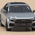 Car Audi Car Audi Q8 Audi A8 3d model