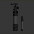 Lightweight Portable Tripod With Foldable Design And Adjustable Legs For Daily Use