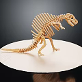 Modern Skeleton Dinosaur Skeleton 3d model