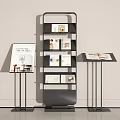 Modern Bookshelf Book Rack Book Display Rack Publicity Rack Display Rack 3d model