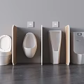 Modern Urinal Designs With Sleek Shapes Wall Mounted Various Styles For Contemporary Bathroom