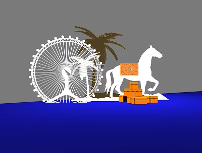 Modern Meichen Hermes Landscape 3d model