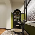 Elegant Villa Balcony With Green Plants Wooden Chairs And Woven Decorations
