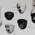 Projection Surveillance Cameras Various Types And Styles For Security Monitoring