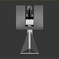 Turret Machine Gun Heavy Machine Gun Turret Sci-fi Tower Defense Game Tower Defense Sci-fi Turret Game Turret 3d model