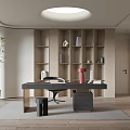Modern study 3d model