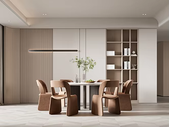 Modern Restaurant 3d model