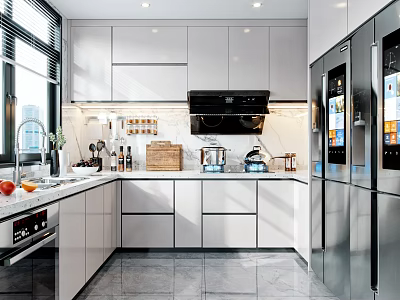 Modern Kitchen 3d model