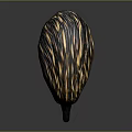 Echidna With Striped Fur Long Snout And Sharp Claws On Gray Background 3d model