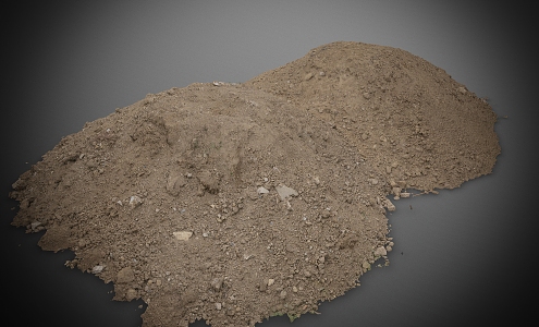 double soil pile 3d model