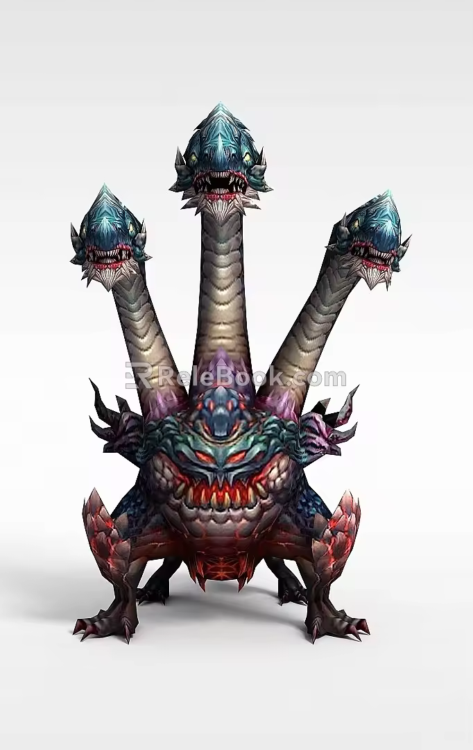 Buddha Ben is a Tao game character 3d model