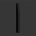 Black Modern Minimalist Decorative Ornament With Matte Finish And 68 Logo Design