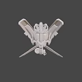 Detailed Grey 3D Fighter Jet Model With Complex Structure Weapon Systems And Design Components