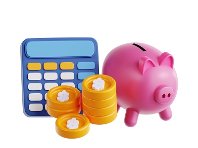 Piggy Bank Piggy Bank Piggy Bank Piggy Bank Pink Piggy Bank Computer Cartoon Piggy Bank Cartoon Piggy Bank 3d model