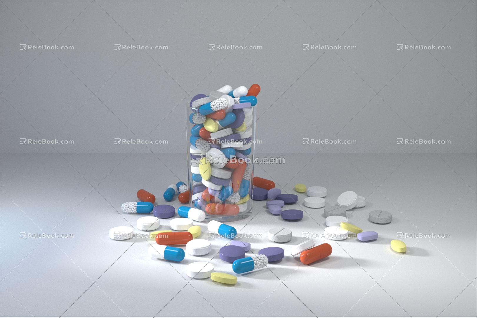 Modern Medicine 3d model