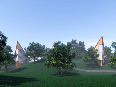 Modern Homestay 3d model