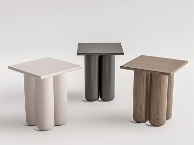 Modern corner table model