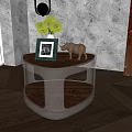 Retro Side 3d model