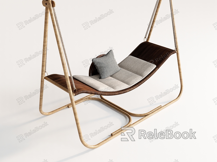 Swing Seat Bench Bench Pillow Cushion Hanging Chair model