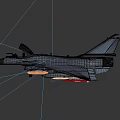 J10C J-10C Fighter J-10 Chinese Fighter Third Generation Fighter 3d model
