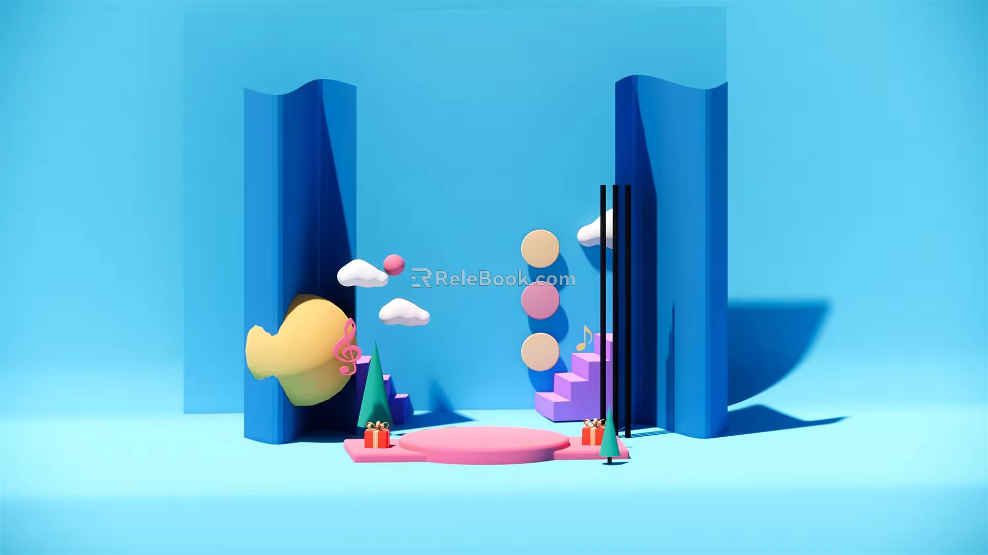 Modern Meichen e-commerce Meichen 3d model