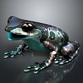 Frog Poison Frog Game Frog Reptile Cold Blooded Animal Reptile 3d model