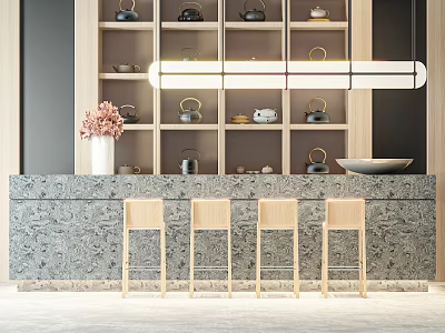 Front Desk 3d model
