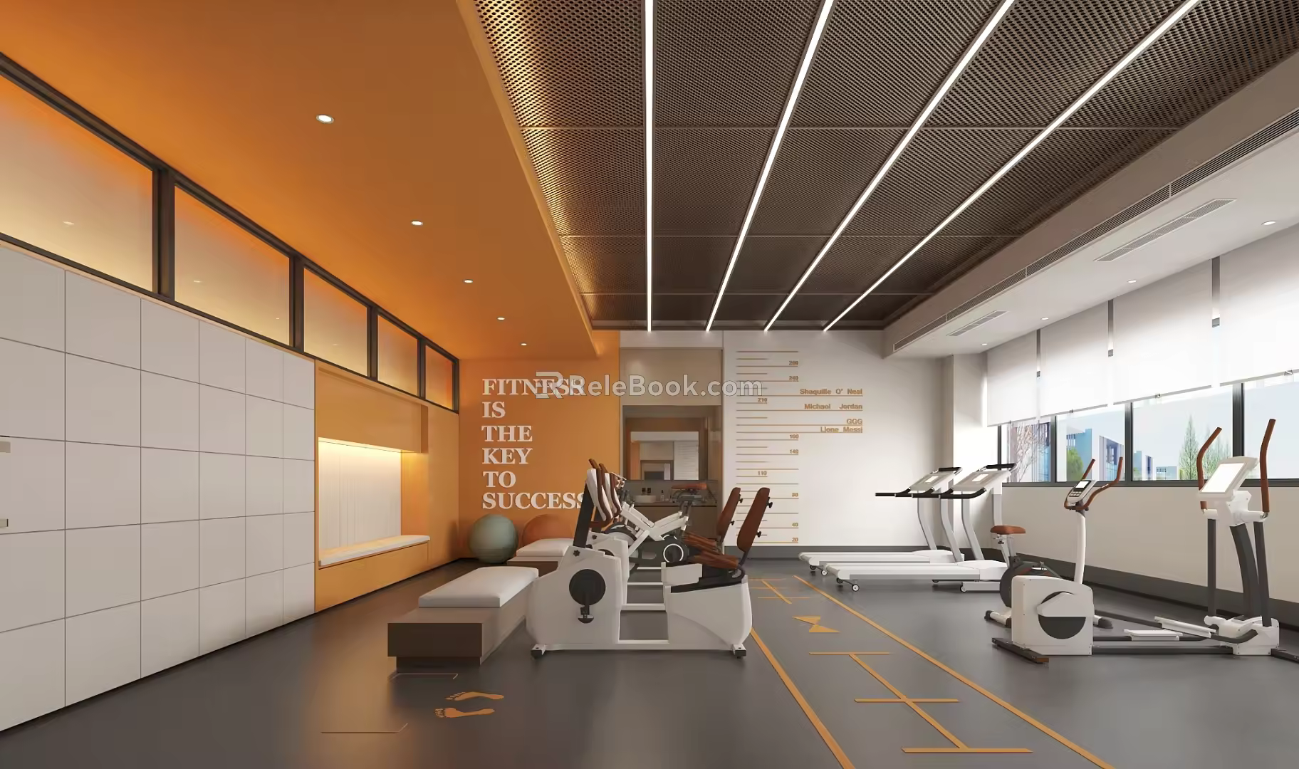 Gym 3d model