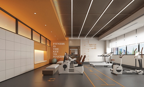 Gym 3d model