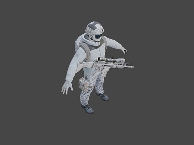 The Winter Soldier 3d model