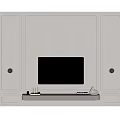 Simple TV background wall 3d model