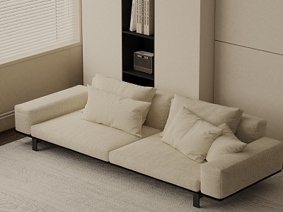 Three-seat sofa model