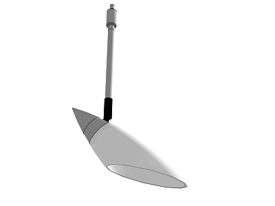 Modern chandelier 3d model