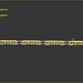 Sleek Modern Train With Silver Carriages Blue Lights And Reflective Surface