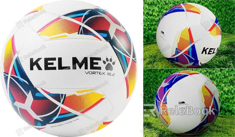 World Cup Football Combination Sports Equipment Creative Color Football Art Football model