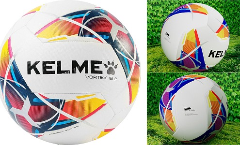 World Cup Football Combination Sports Equipment Creative Color Football Art Football 3d model