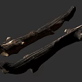 Natural Stone and Wood Decorative Pieces with Unique Organic Texture Patterns
