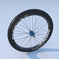 wheel hub wheel bicycle tire 3d model