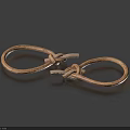 Two Handmade Braided Rope Knots For Daily Life Supplies And Home Use