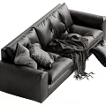 Modern Multiplayer Sofa 3d model