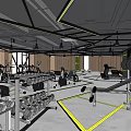 Modern Fitness Gym With Treadmills Exercise Bikes And Large Windows For Effective Workout Sessions