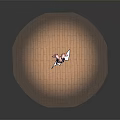Game And Movie Character Featuring Pink Twin Tails Black Red Uniform Standing On Wooden Floor