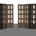 CCD screen partition combination 3d model