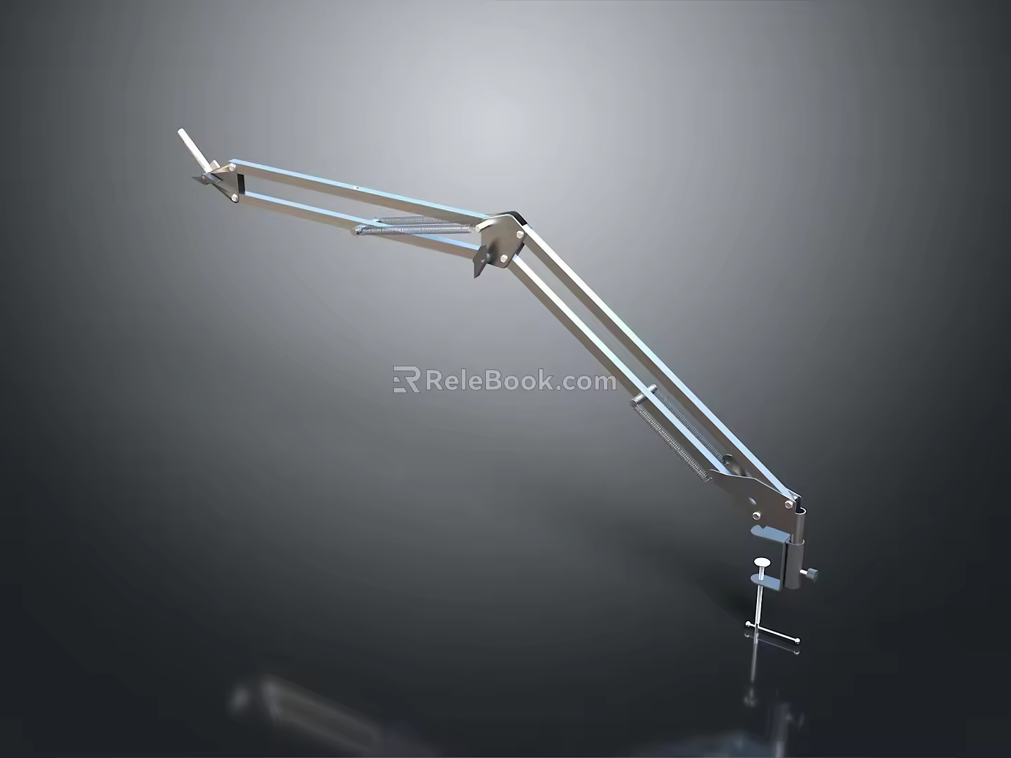 Table lamp bracket industrial table lamp bracket homemade table lamp bracket industrial wind bracket folding table lamp bracket lighting 3d model