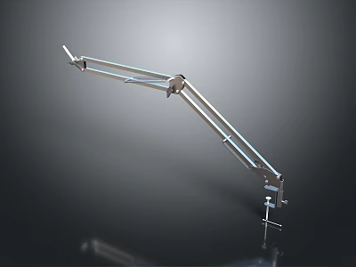 Table lamp bracket industrial table lamp bracket homemade table lamp bracket industrial wind bracket folding table lamp bracket lighting 3d model