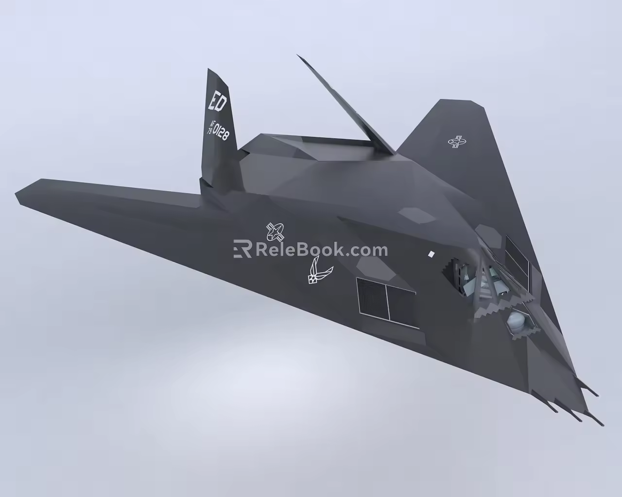 Modern Bomber Stealth Attack Bomber 3d model