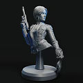 Radiation 4 Beep Kid Movie Character Game Character Lucy McLean 3d model